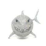 Shark Emoji Pendant
